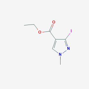 ethyl 3-iodo-1-methyl-1H-pyrazole-4-carboxylate