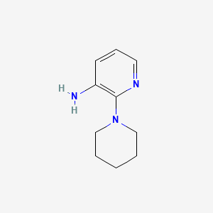 molecular formula C10H15N3 B2482517 2-(1-Piperidinyl)-3-pyridinamine CAS No. 1193388-86-1; 5028-14-8