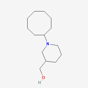 molecular formula C14H27NO B2482527 (1-Cyclooctylpiperidin-3-yl)methanol CAS No. 415970-17-1