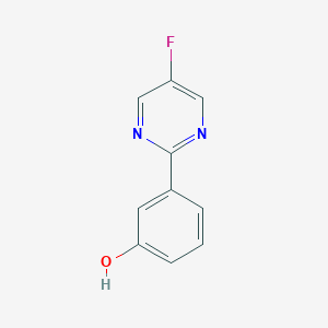 3-(5-Fluoropyrimidin-2-yl)phenol