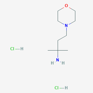 2-Methyl-4-(morpholin-4-yl)butan-2-amine dihydrochloride