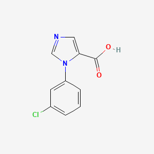 1-(3-Chlorophenyl)-1H-imidazole-5-carboxylic acid