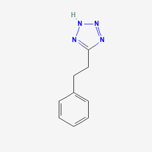 molecular formula C9H10N4 B2482792 5-(2-phenylethyl)-1H-1,2,3,4-tetrazole CAS No. 192505-33-2