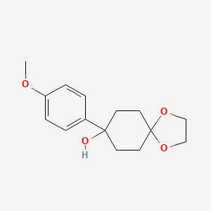 8-(4-Methoxyphenyl)-1,4-dioxaspiro[4.5]decan-8-ol