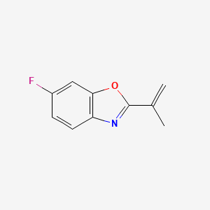 6-Fluoro-2-(prop-1-en-2-yl)benzo[d]oxazole