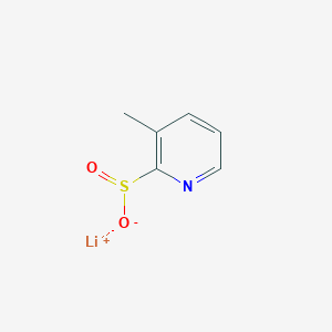 molecular formula C6H6LiNO2S B2482862 Lithium;3-methylpyridine-2-sulfinate CAS No. 2172070-36-7