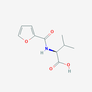(2S)-2-(furan-2-carbonylamino)-3-methylbutanoic acid