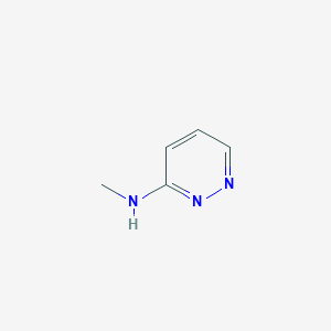molecular formula C5H7N3 B2483092 N-methylpyridazin-3-amine CAS No. 45588-95-2