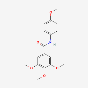 3,4,5-Trimethoxy-N-(4-methoxyphenyl)benzamide