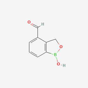 1-hydroxy-3H-2,1-benzoxaborole-4-carbaldehyde