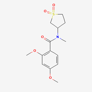 N-(1,1-dioxidotetrahydrothiophen-3-yl)-2,4-dimethoxy-N-methylbenzamide