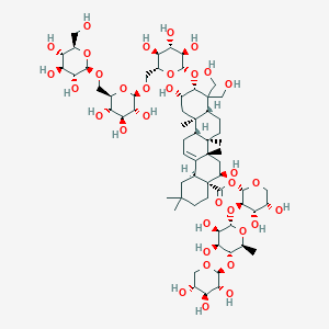 molecular formula C64H104O34 B2483327 Platycoside G1 CAS No. 849758-42-5