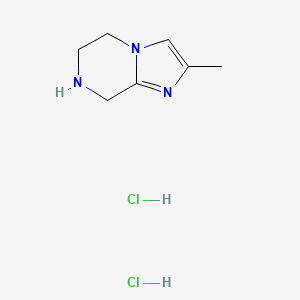 2-Methyl-5,6,7,8-tetrahydroimidazo[1,2-A]pyrazine 2hcl