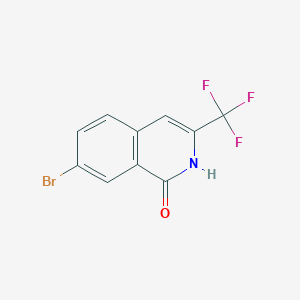 7-Bromo-3-(trifluoromethyl)-2H-isoquinolin-1-one