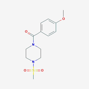 1-(4-Methoxybenzoyl)-4-(methylsulfonyl)piperazine