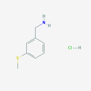B2483575 [3-(Methylthio)benzyl]amine hydrochloride CAS No. 869297-07-4