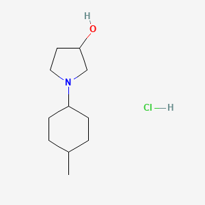 1-(4-Methylcyclohexyl)pyrrolidin-3-ol hydrochloride