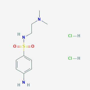 4-Amino-N-[2-(dimethylamino)ethyl]benzenesulfonamide;dihydrochloride