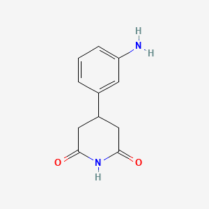 4-(3-Aminophenyl)piperidine-2,6-dione