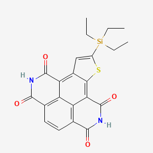 10-(Triethylsilyl)benzo[lmn]thieno[2,3-f][3,8]phenanthroline-1,3,6,8(2H,7H)-tetraone