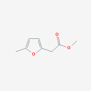 molecular formula C8H10O3 B2484003 2-Furanacetic acid, 5-methyl-, methyl ester CAS No. 60670-00-0