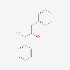 1-Bromo-1,3-diphenylpropan-2-one