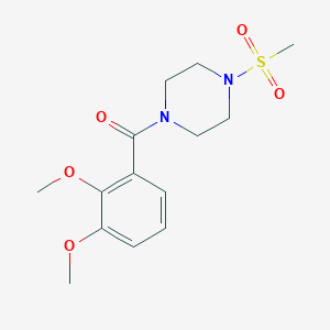 (2,3-Dimethoxy-phenyl)-(4-methanesulfonyl-piperazin-1-yl)-methanone