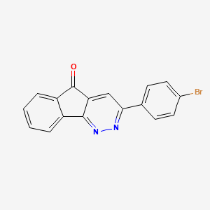 3-(4-bromophenyl)-5H-indeno[1,2-c]pyridazin-5-one