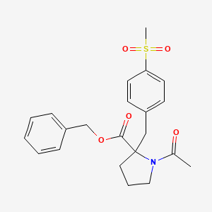 molecular formula C22H25NO5S B2484316 KCC2 blocker 1 CAS No. 1228439-36-8