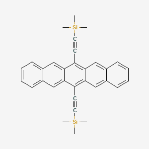 molecular formula C32H30Si2 B2484365 6,13-Bis(trimethylsilylethynyl)pentacene CAS No. 398128-81-9
