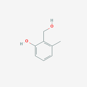 molecular formula C8H10O2 B2484370 2-(Hydroxymethyl)-3-methylphenol CAS No. 29922-52-9; 29922-52-9
