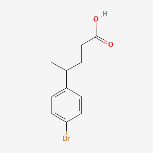 4-(4-Bromophenyl)pentanoic acid