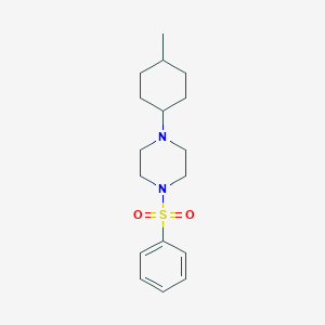 1-(4-Methylcyclohexyl)-4-(phenylsulfonyl)piperazine