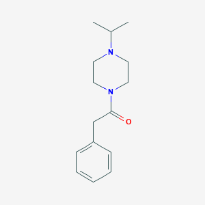 molecular formula C15H22N2O B248445 1-Isopropyl-4-(phenylacetyl)piperazine 