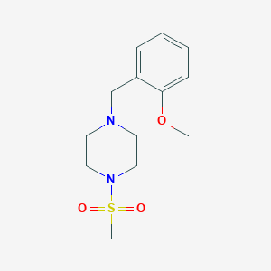 1-(2-Methoxybenzyl)-4-(methylsulfonyl)piperazine