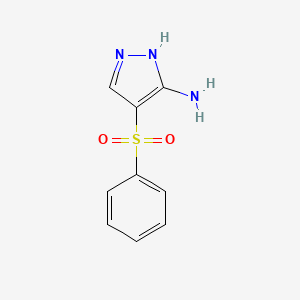 4-(phenylsulfonyl)-1H-pyrazol-5-amine
