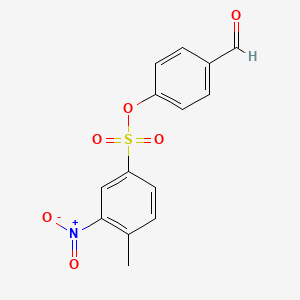 4-Formylphenyl 4-methyl-3-nitrobenzenesulfonate