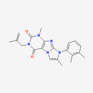 6-(2,3-Dimethylphenyl)-4,7-dimethyl-2-(2-methylprop-2-enyl)purino[7,8-a]imidazole-1,3-dione