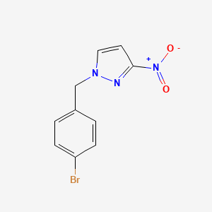 1-(4-bromobenzyl)-3-nitro-1H-pyrazole