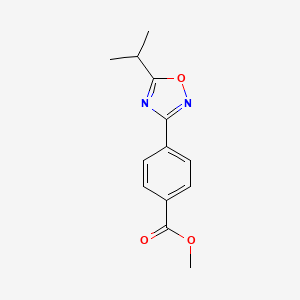 Methyl 4-(5-isopropyl-1,2,4-oxadiazol-3-YL)benzoate