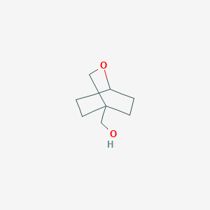 molecular formula C8H14O2 B2485244 {2-Oxabicyclo[2.2.2]octan-4-yl}methanol CAS No. 2168235-11-6