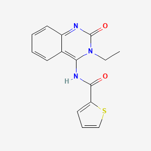 N-(3-ethyl-2-oxoquinazolin-4-yl)thiophene-2-carboxamide