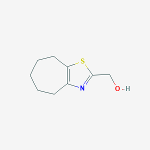 (5,6,7,8-Tetrahydro-4H-cycloheptathiazol-2-YL)-methanol