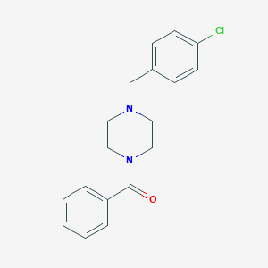 1-Benzoyl-4-(4-chlorobenzyl)piperazine
