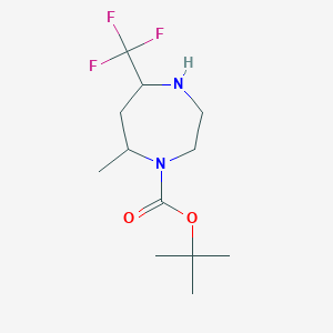 Tert-butyl 7-methyl-5-(trifluoromethyl)-1,4-diazepane-1-carboxylate