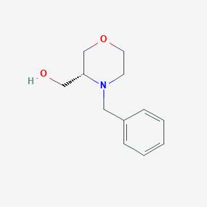 B024854 (r)-(4-Benzylmorpholin-3-yl)methanol CAS No. 101376-26-5