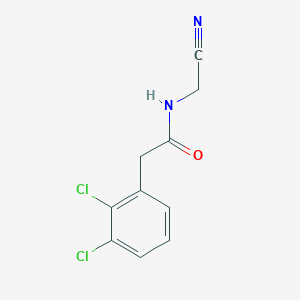 molecular formula C10H8Cl2N2O B2485444 N-(Cyanomethyl)-2-(2,3-dichlorophenyl)acetamide CAS No. 1825492-83-8