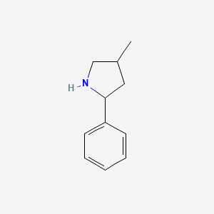 4-Methyl-2-phenylpyrrolidine