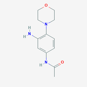 N-(3-amino-4-morpholinophenyl)acetamide