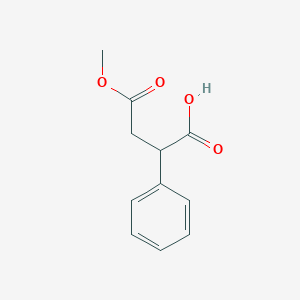 4-Methoxy-4-oxo-2-phenylbutanoic acid
